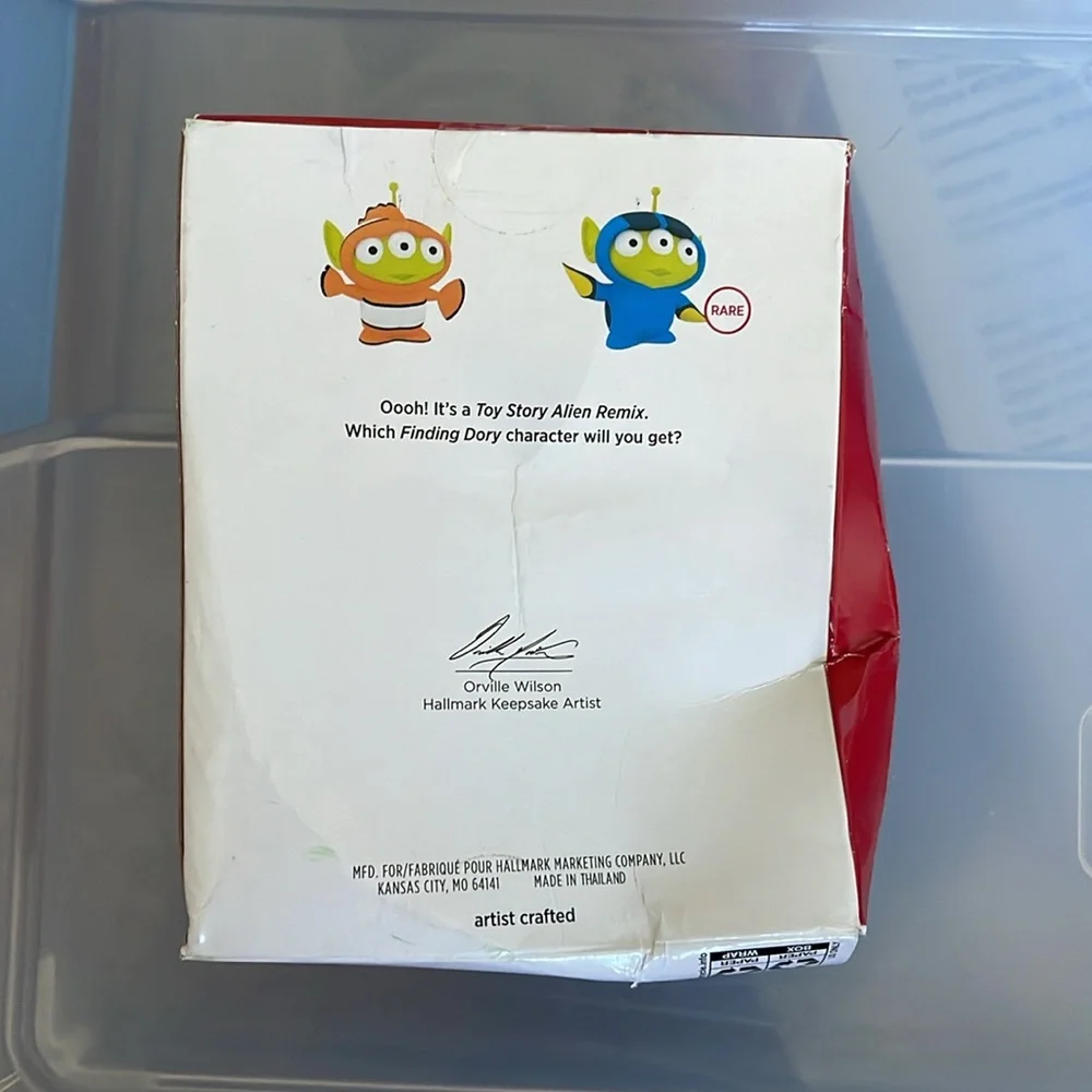 Hallmark Keepsake Pixar Finding Nemo Alien Remix Surprise